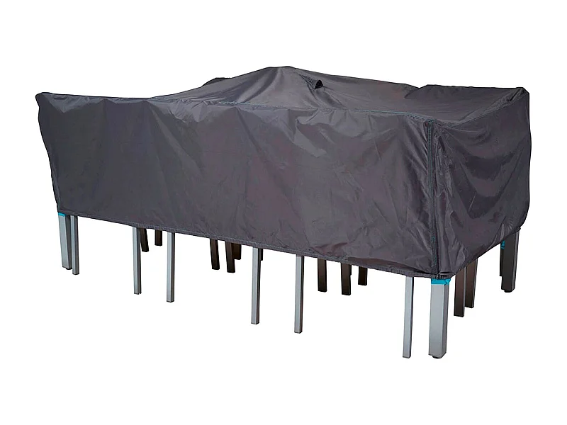 MilaniHome.it - telo di copertura tavolo per esterno giardino cm 310x130x60 hdi coloreAntracite