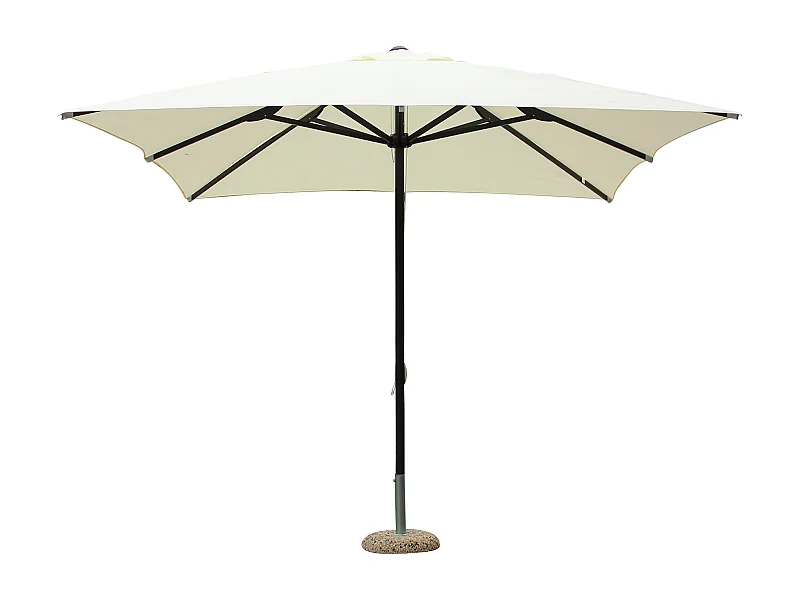MilaniHome.it - ombrellone in alluminio 3 x 3 m di design per esterno giardino cm 300 l x 300 pdi coloreBeige