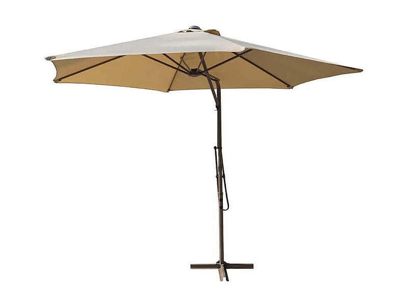 MilaniHome.it - Ombrellone Da Giardino ¸ 3 Decentratodi coloreTortora