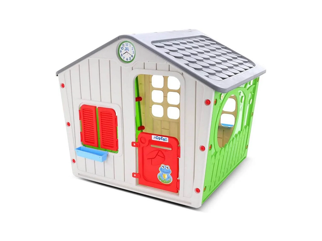 MilaniHome.it - Casetta Adatta A Tutti I Bambini Da Esterno Giardinodi coloreMulticolor