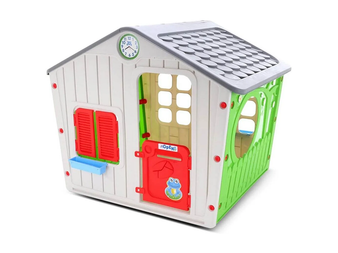 MilaniHome.it - Casetta Adatta A Tutti I Bambini Da Esterno Giardinodi coloreMulticolor