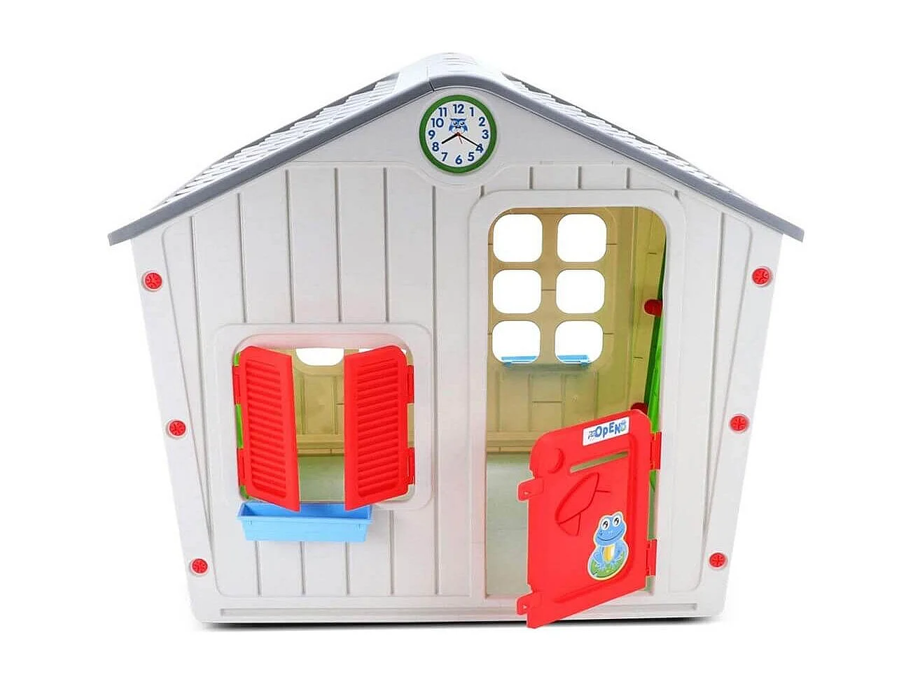 MilaniHome.it - Casetta Adatta A Tutti I Bambini Da Esterno Giardinodi coloreMulticolor