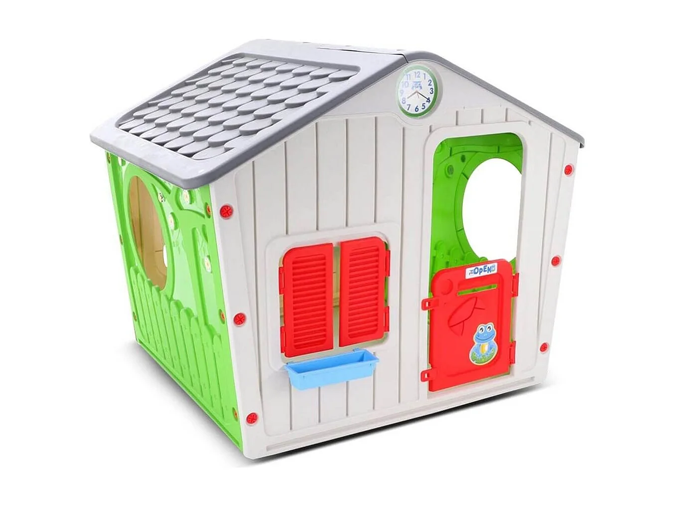 MilaniHome.it - Casetta Adatta A Tutti I Bambini Da Esterno Giardinodi coloreMulticolor