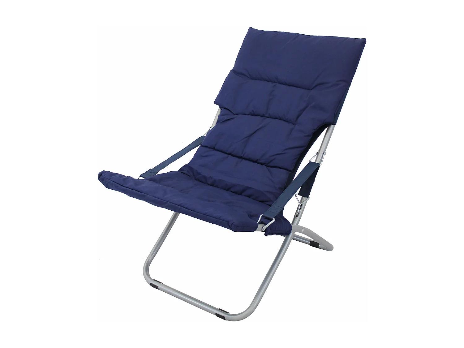 MilaniHome.it - Sdraio Pieghevole In Oxford Blu Per Campeggio Spiaggia Mare Piscina Giardinodi coloreBlu