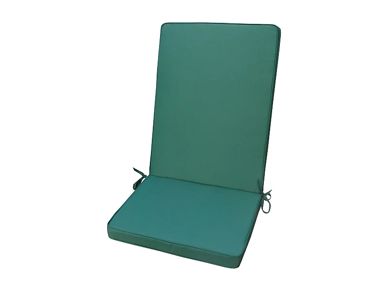 MilaniHome.it - Cuscino in poliestere sfoderabile e idrorepellente di design per esterno giardino cm 40 l x 90 p x 4 hdi coloreVerde