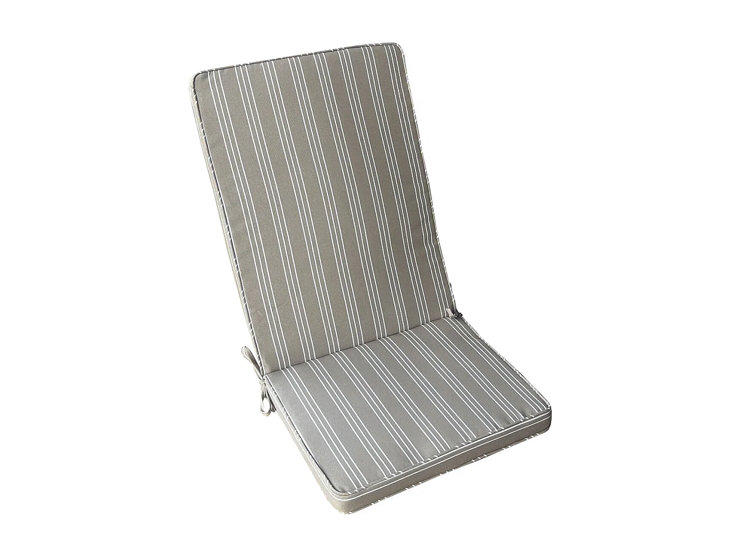 MilaniHome.it - Cuscino in poliestere sfoderabile e idrorepellente di design per esterno giardino cm 40 l x 90 p x 4 hdi coloreTortora