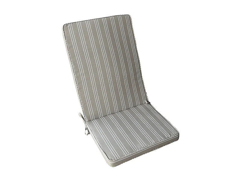 MilaniHome.it - Cuscino in poliestere sfoderabile e idrorepellente di design per esterno giardino cm 40 l x 90 p x 4 hdi coloreTortora