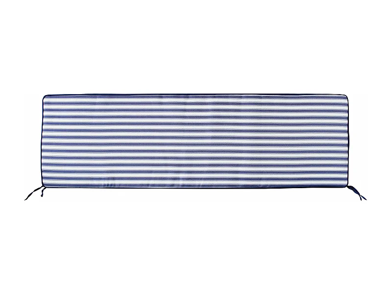 MilaniHome.it - Cuscino in poliestere sfoderabile e idrorepellente di design per esterno giardino cm 150 l x 45 p x 4 hdi coloreBlu