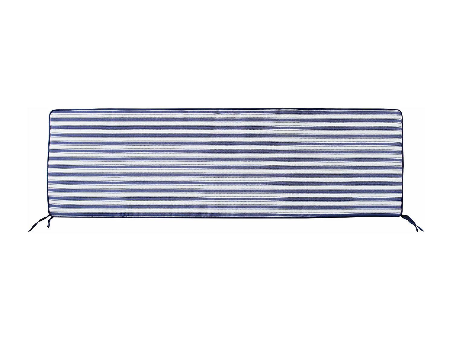 MilaniHome.it - Cuscino in poliestere sfoderabile e idrorepellente di design per esterno giardino cm 150 l x 45 p x 4 hdi coloreBlu