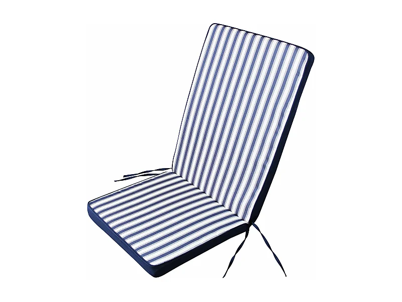 MilaniHome.it - Cuscino in poliestere sfoderabile e idrorepellente di design per esterno giardino cm 40 l x 90 p x 4 hdi coloreBlu