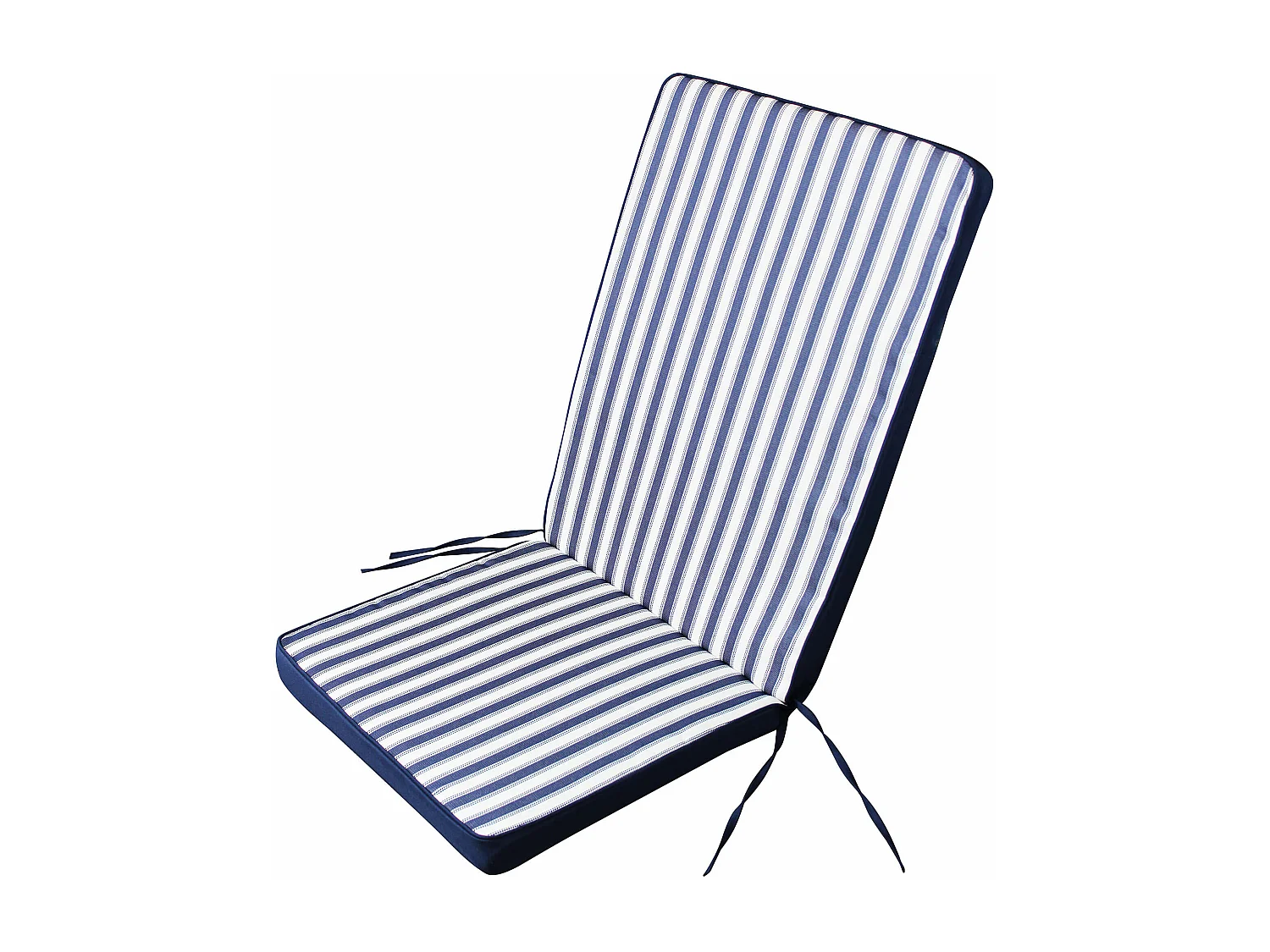 MilaniHome.it - Cuscino in poliestere sfoderabile e idrorepellente di design per esterno giardino cm 40 l x 90 p x 4 hdi coloreBlu