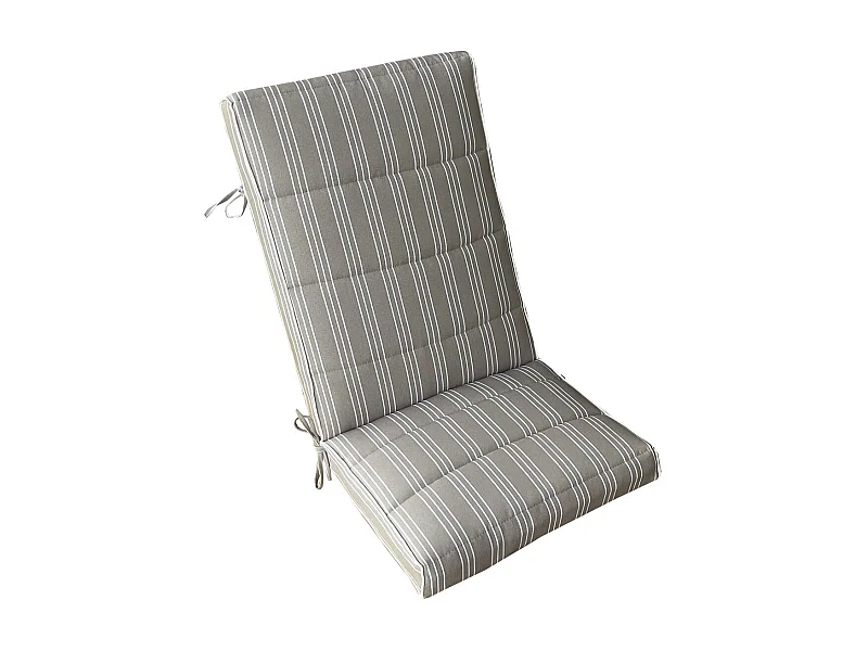 MilaniHome.it - Cuscino in poliestere sfoderabile e idrorepellente di design per esterno giardino cm 40 l x 90 p x 8 hdi coloreTortora