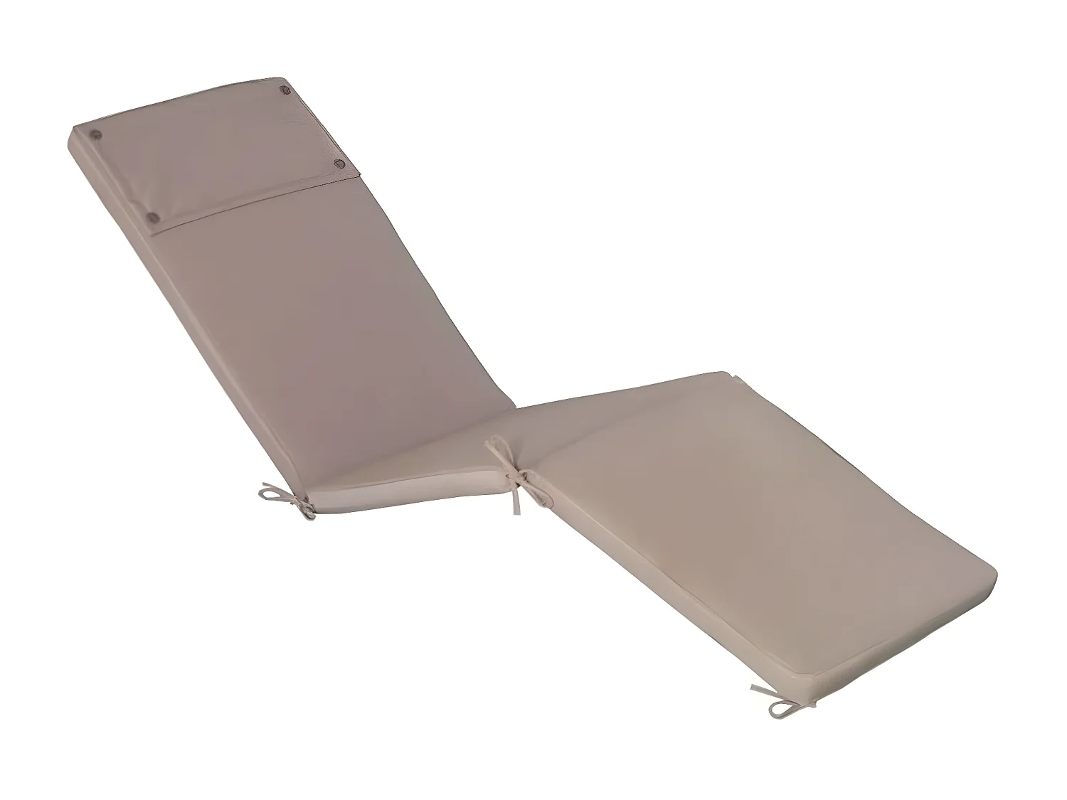 MilaniHome.it - Cuscino in poliestere sfoderabile e idrorepellente di design per esterno giardino cm 49 l x 175 p x 4 hdi coloreTortora