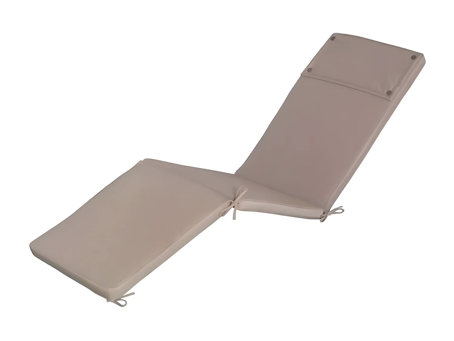 MilaniHome.it - Cuscino in poliestere sfoderabile e idrorepellente di design per esterno giardino cm 49 l x 175 p x 4 hdi coloreTortora