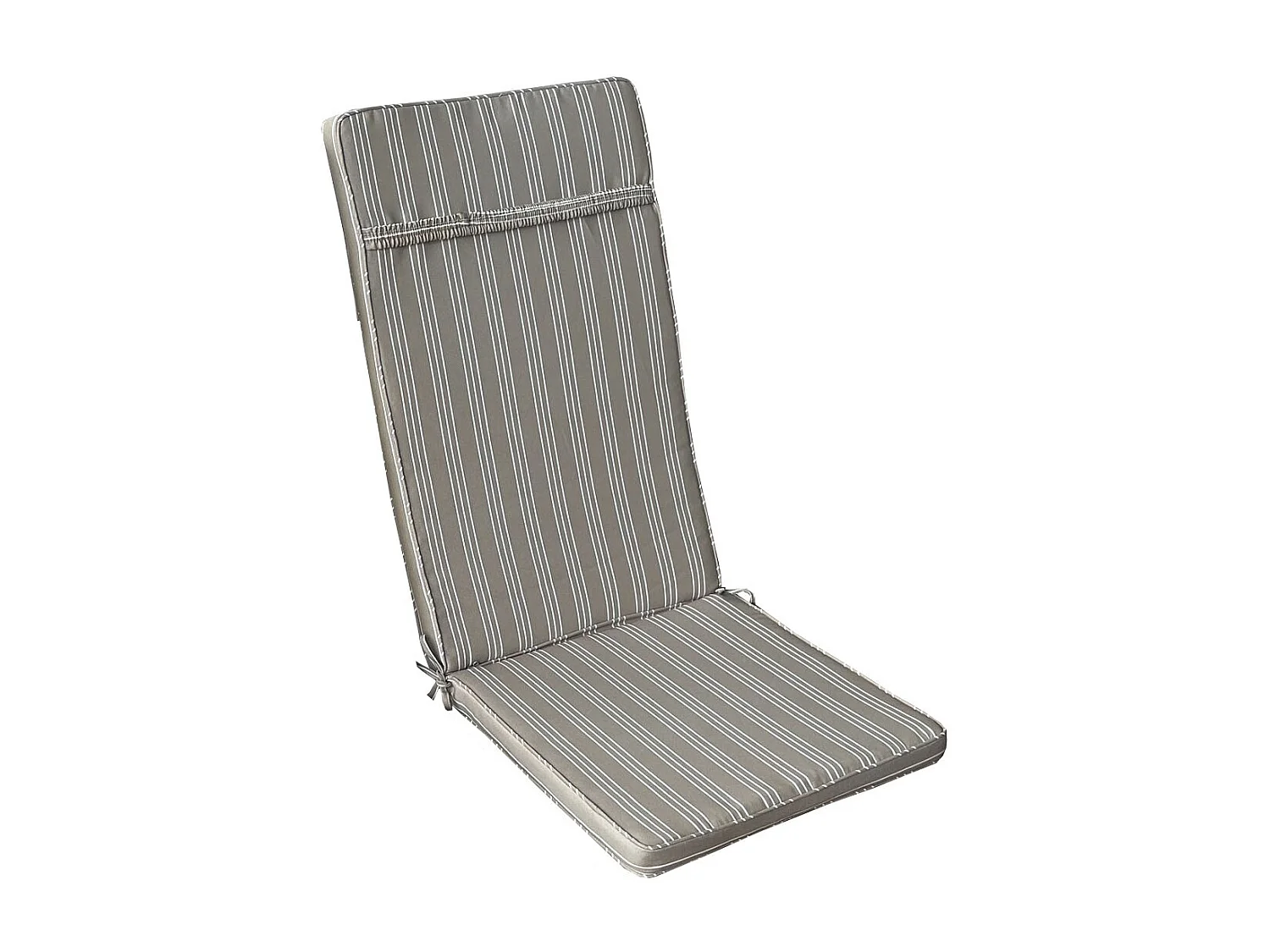 MilaniHome.it - Cuscino in poliestere sfoderabile e idrorepellente di design per esterno giardino cm 45 l x 150 p x 4 hdi coloreTortora