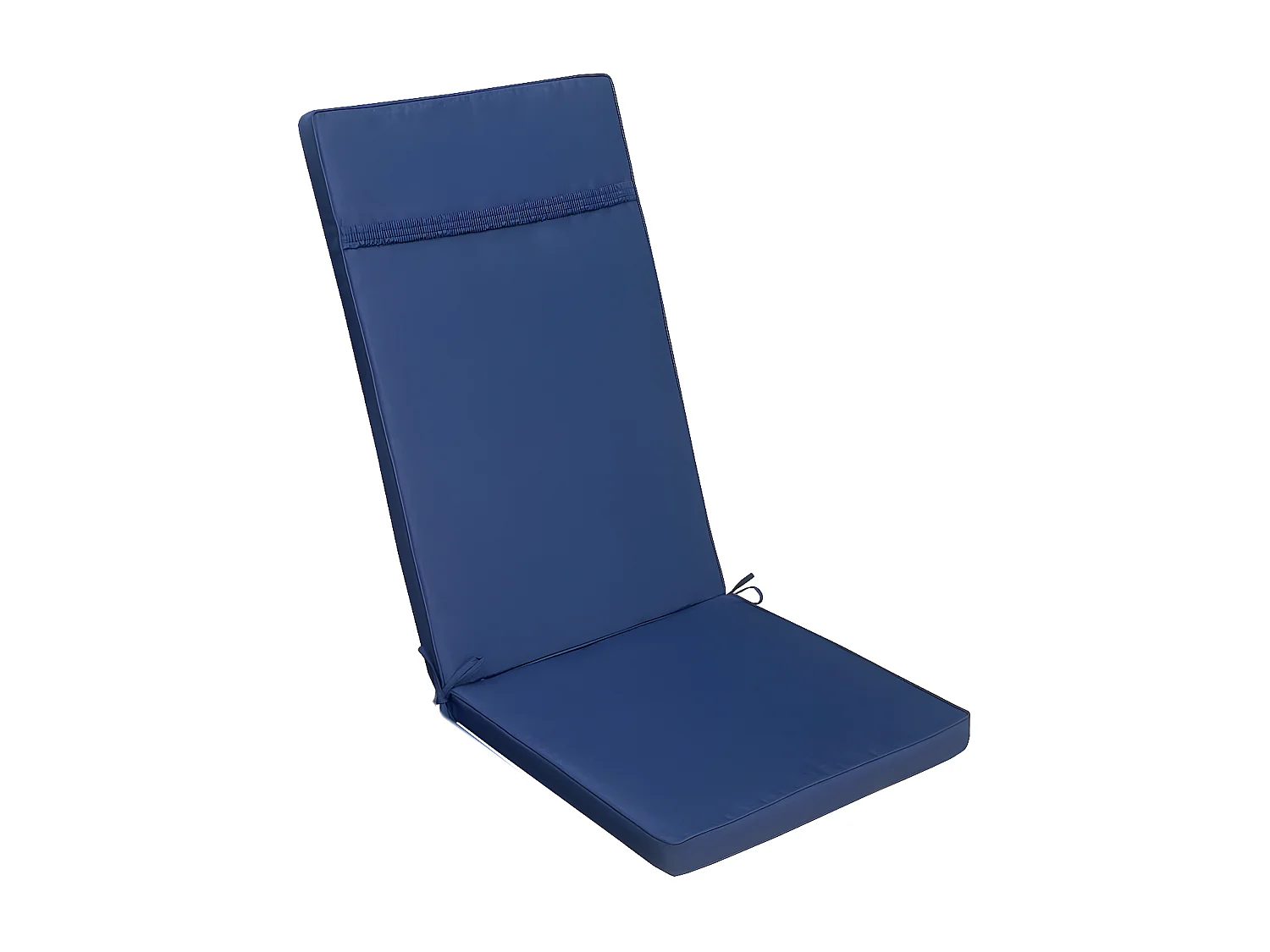 MilaniHome.it - Cuscino in poliestere sfoderabile e idrorepellente di design per esterno giardino cm 45 l x 150 p x 4 hdi coloreBlu