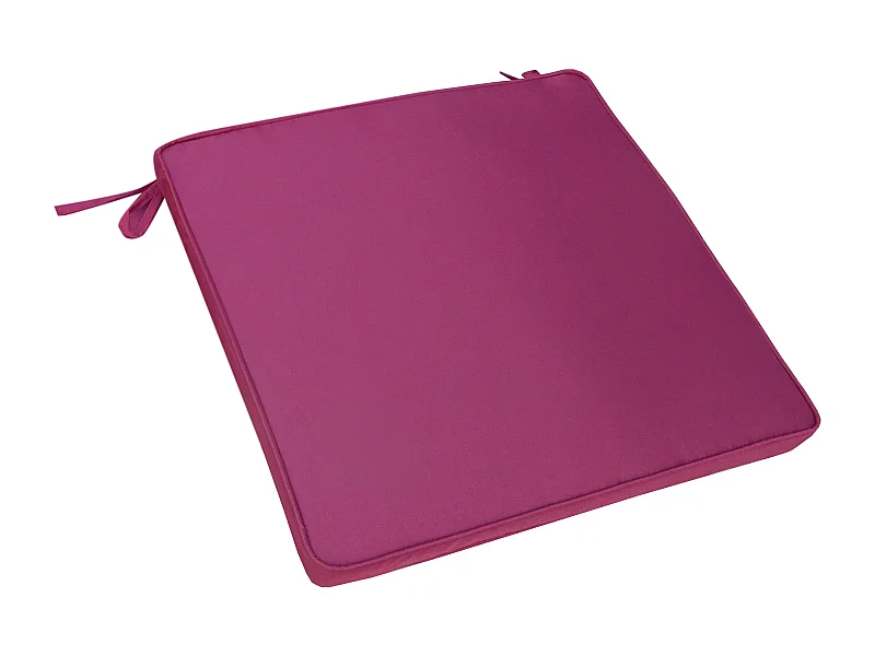 MilaniHome.it - Cuscino in poliestere sfoderabile e idrorepellente di design per esterno giardino cm 45 l x 50 p x 4 hdi coloreMagenta