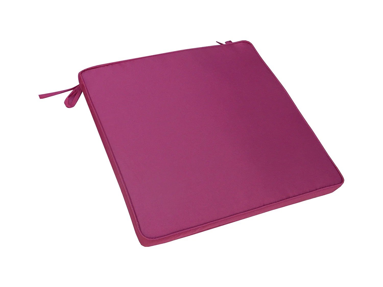 MilaniHome.it - Cuscino in poliestere sfoderabile e idrorepellente di design per esterno giardino cm 45 l x 50 p x 4 hdi coloreMagenta