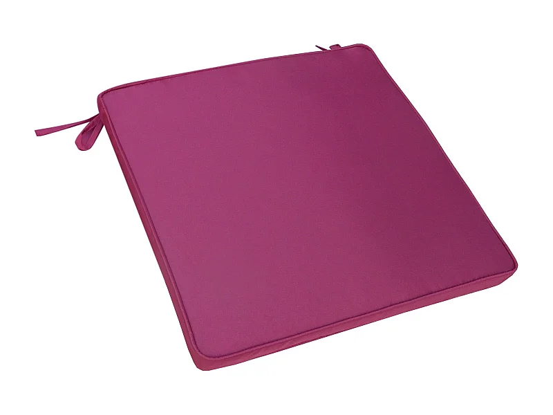 MilaniHome.it - Cuscino in poliestere sfoderabile e idrorepellente di design per esterno giardino cm 45 l x 50 p x 4 hdi coloreMagenta
