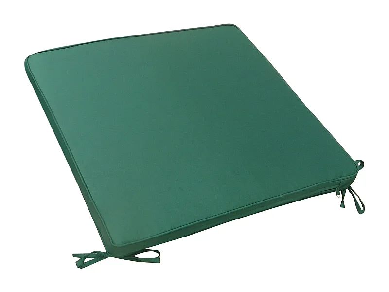 MilaniHome.it - Cuscino in poliestere sfoderabile e idrorepellente di design per esterno giardino cm 45 l x 50 p x 4 hdi coloreVerde