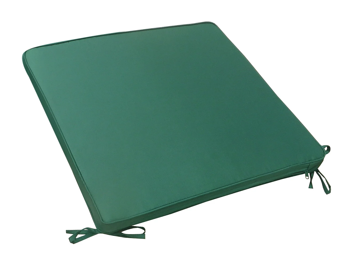 MilaniHome.it - Cuscino in poliestere sfoderabile e idrorepellente di design per esterno giardino cm 45 l x 50 p x 4 hdi coloreVerde