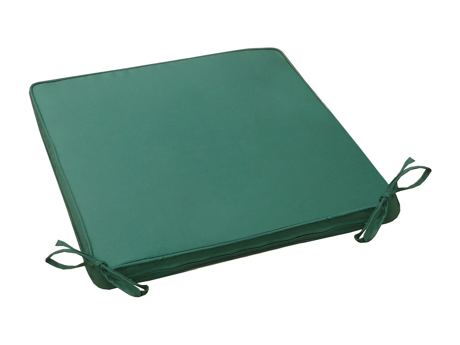 MilaniHome.it - Cuscino in poliestere sfoderabile e idrorepellente di design per esterno giardino cm 45 l x 50 p x 4 hdi coloreVerde