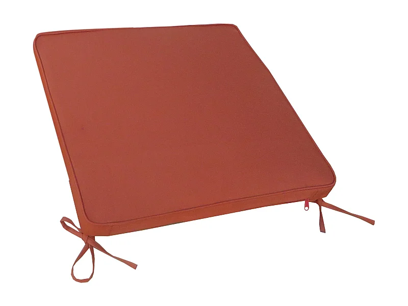 MilaniHome.it - Cuscino in poliestere sfoderabile e idrorepellente di design per esterno giardino cm 39 l x 39 p x 4 hdi coloreArancione