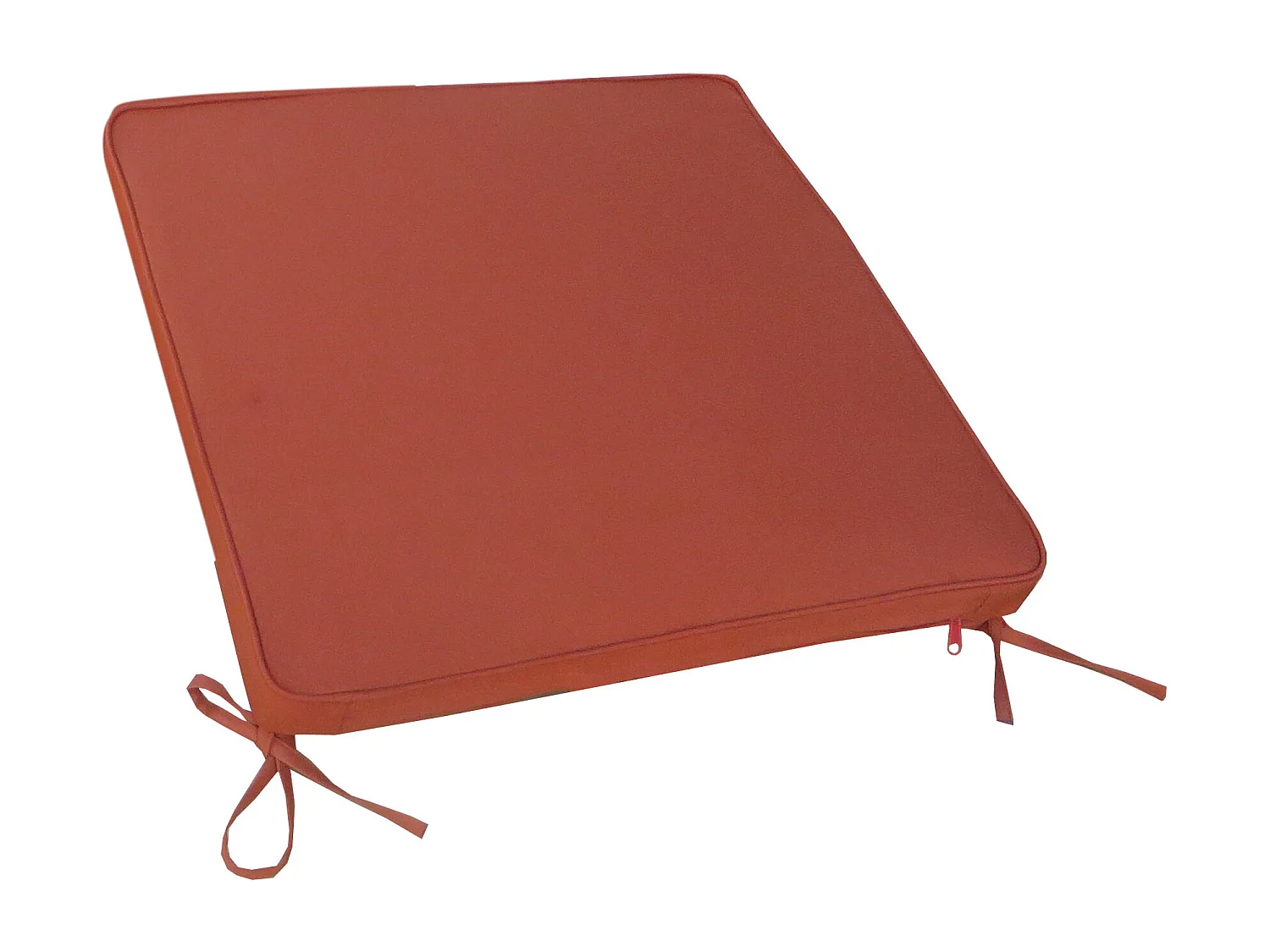 MilaniHome.it - Cuscino in poliestere sfoderabile e idrorepellente di design per esterno giardino cm 39 l x 39 p x 4 hdi coloreArancione