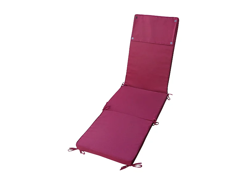 MilaniHome.it - Cuscino in poliestere sfoderabile e idrorepellente di design per esterno giardino cm 49 l x 175 p x 4 hdi coloreMagenta