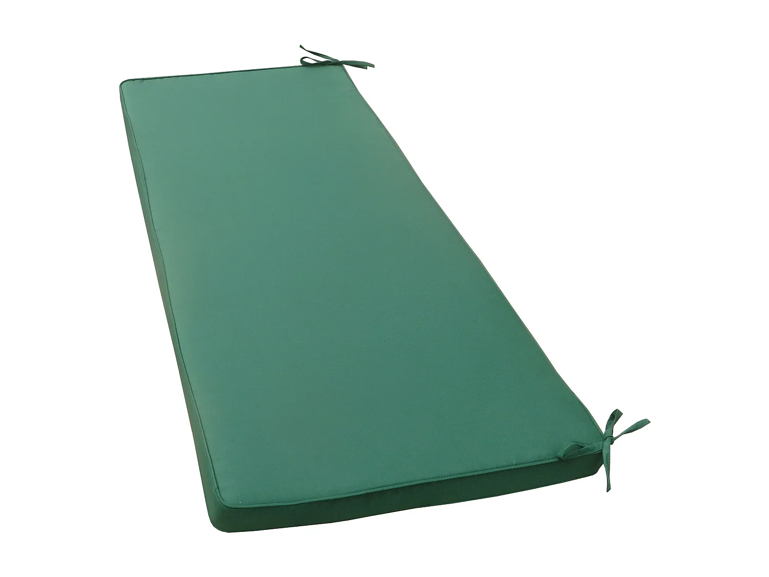 MilaniHome.it - Cuscino in poliestere sfoderabile e idrorepellente di design per esterno giardino cm 110 l x 45 p x 4 hdi coloreVerde