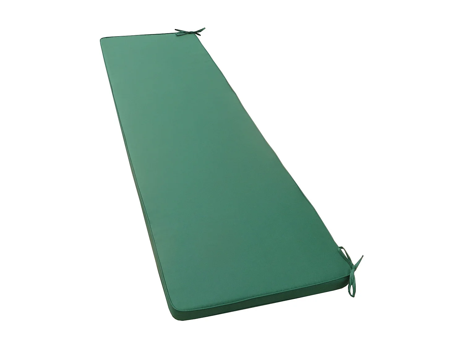 MilaniHome.it - Cuscino in poliestere sfoderabile e idrorepellente di design per esterno giardino cm 150 l x 45 p x 4 hdi coloreVerde