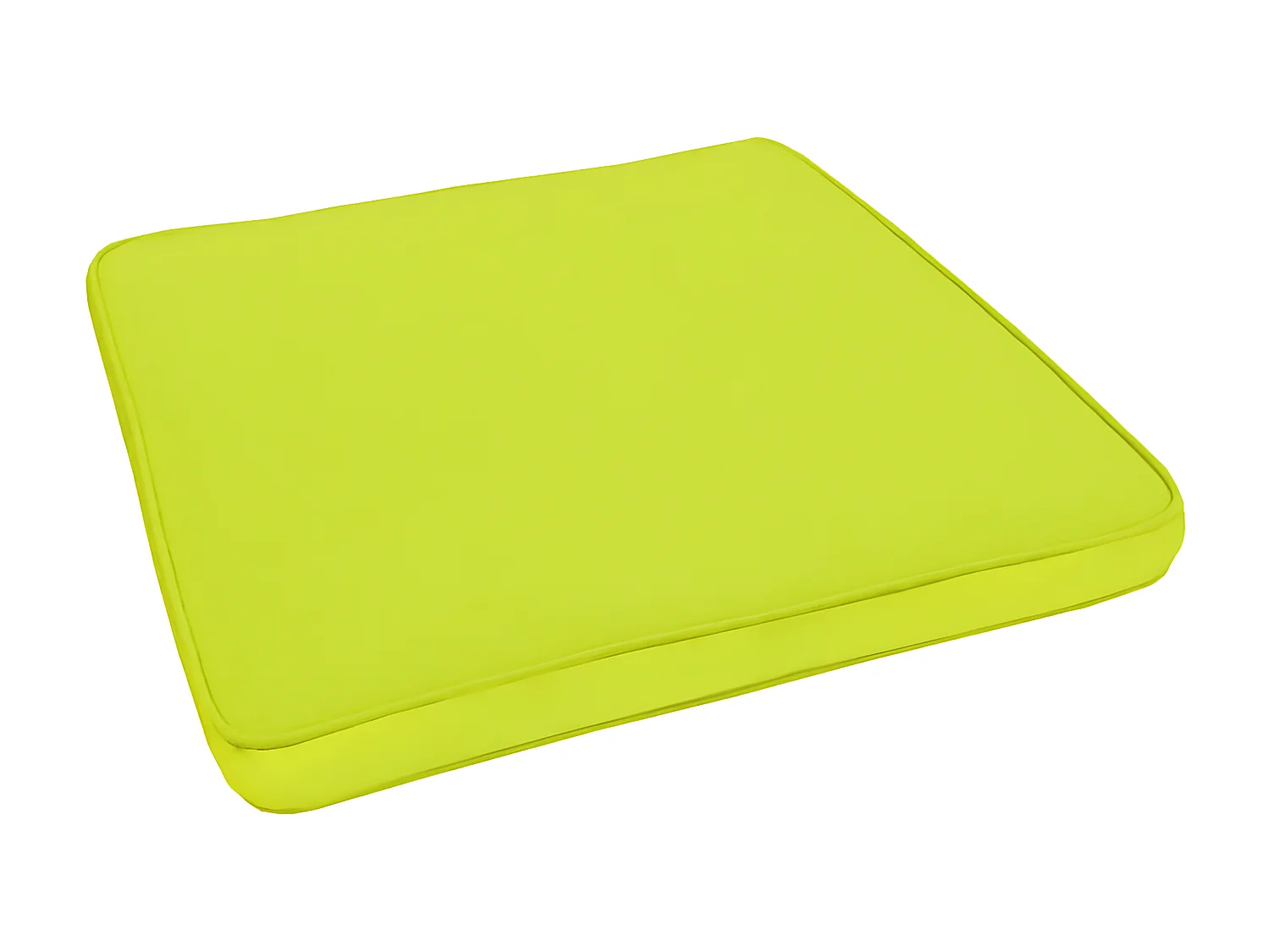 MilaniHome.it - Cuscino in poliestere sfoderabile e idrorepellente di design per esterno giardino cm 39 l x 39 p x 4 hdi coloreVerde lime