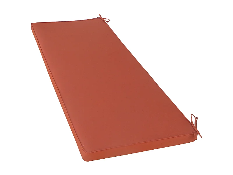 MilaniHome.it - Cuscino in poliestere sfoderabile e idrorepellente di design per esterno giardino cm 110 l x 45 p x 4 hdi coloreArancione