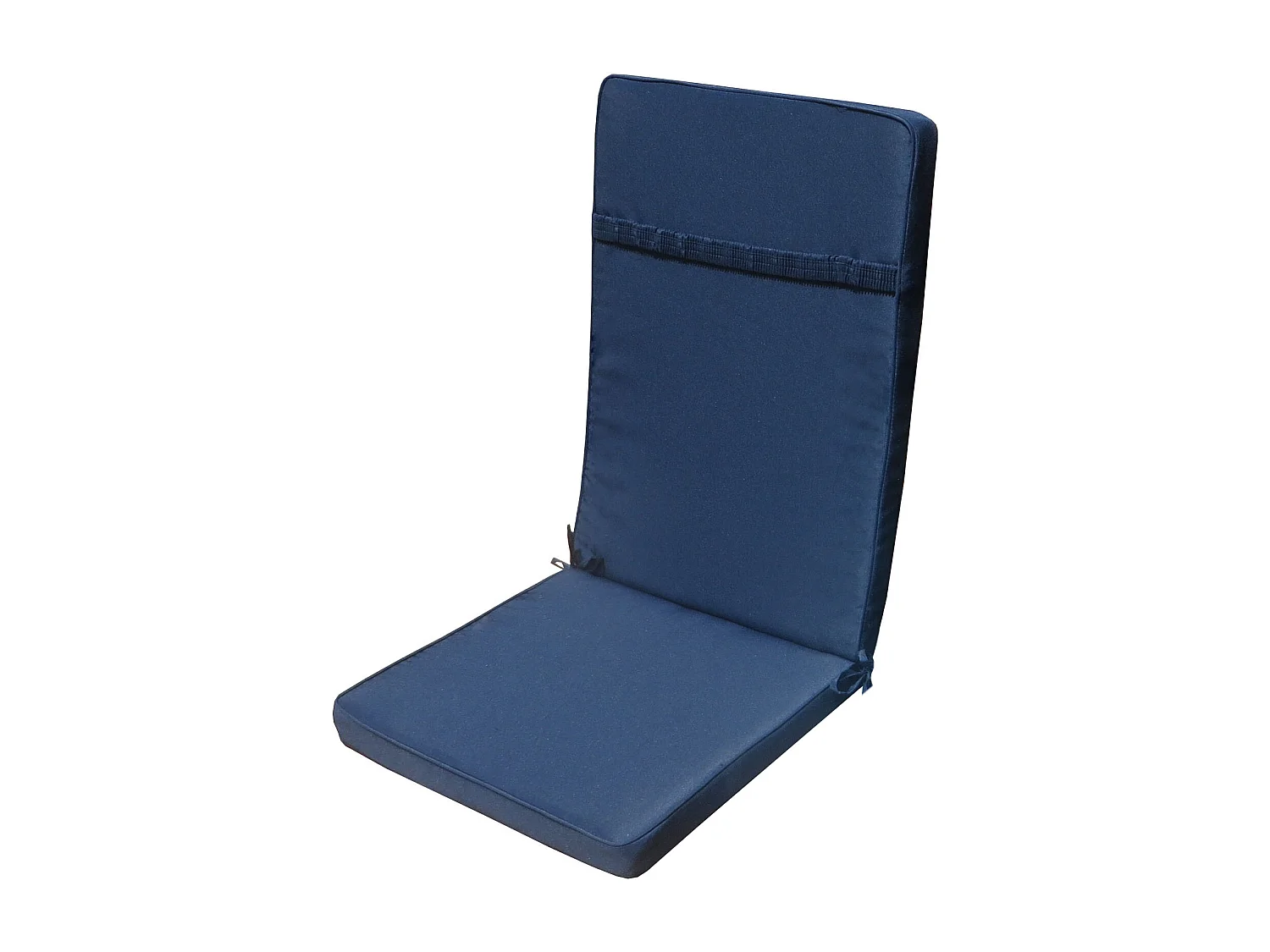 MilaniHome.it - Cuscino in poliestere sfoderabile e idrorepellente di design per esterno giardino cm 40 l x 90 p x 4 hdi coloreBlu