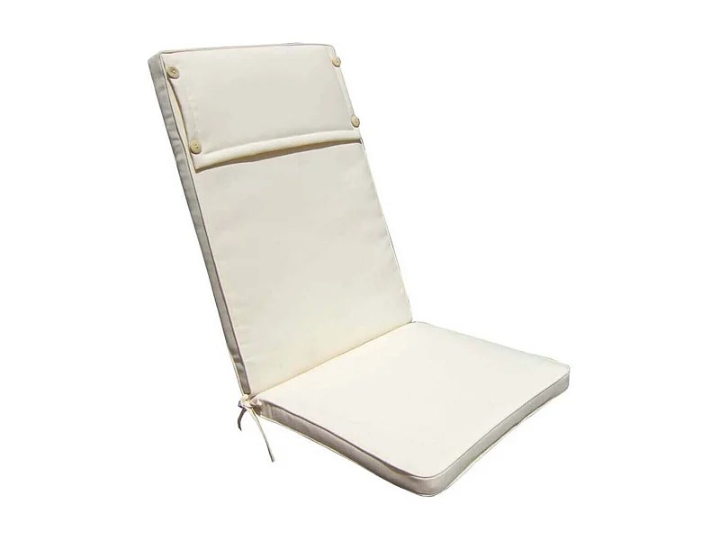 MilaniHome.it - Cuscino in poliestere sfoderabile e idrorepellente di design per esterno giardino cm 45 l x 150 p x 4 hdi coloreEcrù