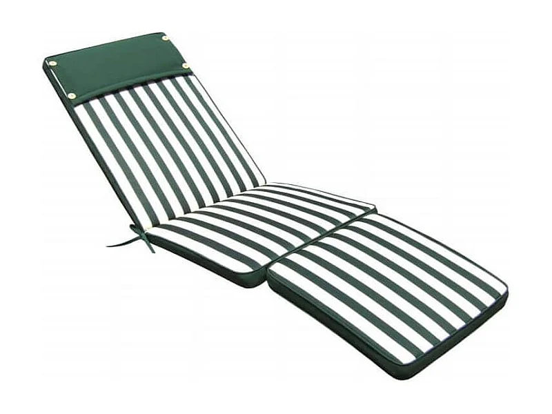 MilaniHome.it - Cuscino in poliestere sfoderabile e idrorepellente di design per esterno giardino cm 49 l x 175 p x 4 hdi coloreVerde