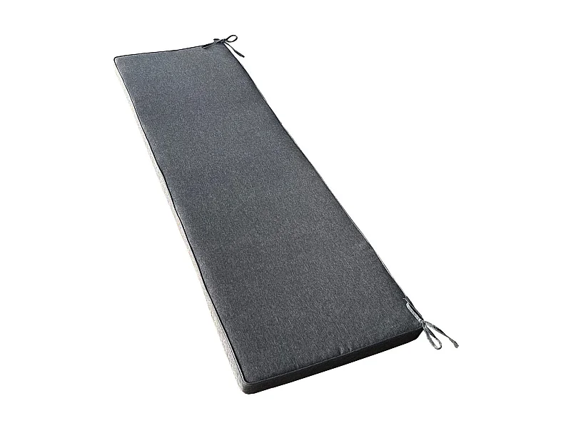 MilaniHome.it - Cuscino in poliestere sfoderabile e idrorepellente di design per esterno giardino cm 150 l x 45 p x 4 hdi coloreGrigio scuro