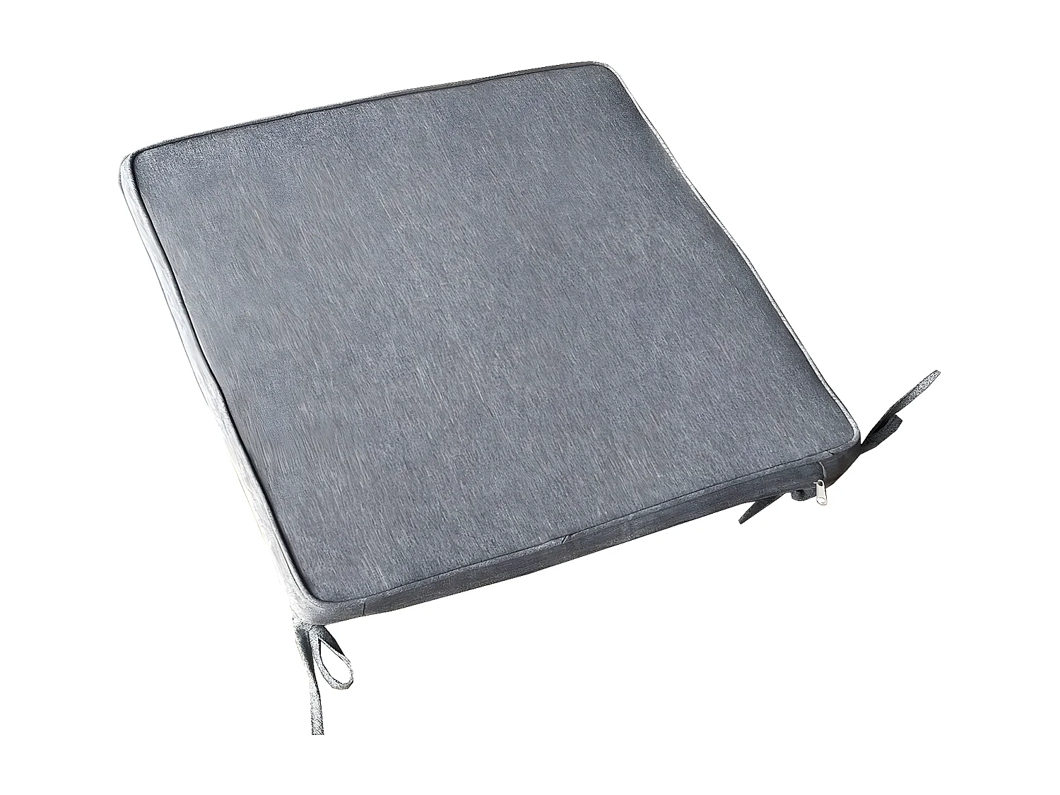 MilaniHome.it - Cuscino in poliestere sfoderabile e idrorepellente di design per esterno giardino cm 45 l x 50 p x 4 hdi coloreGrigio chiaro