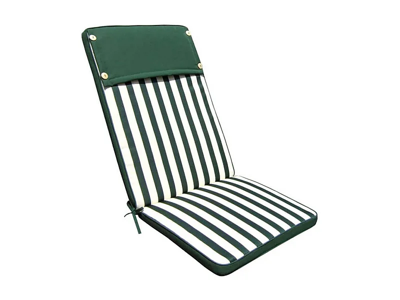 MilaniHome.it - Cuscino in poliestere sfoderabile e idrorepellente di design per esterno giardino cm 45 l x 150 p x 4 hdi coloreVerde