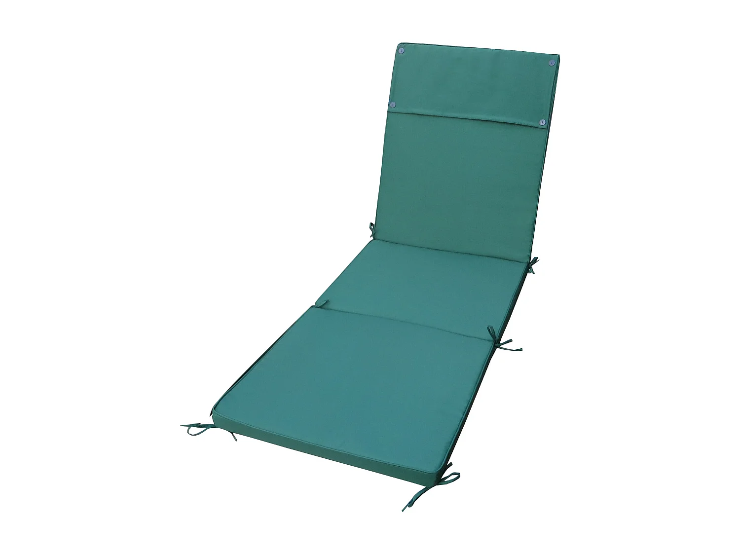 MilaniHome.it - Cuscino in poliestere sfoderabile e idrorepellente di design per esterno giardino cm 59 l x 194,5 p x 4 hdi coloreVerde