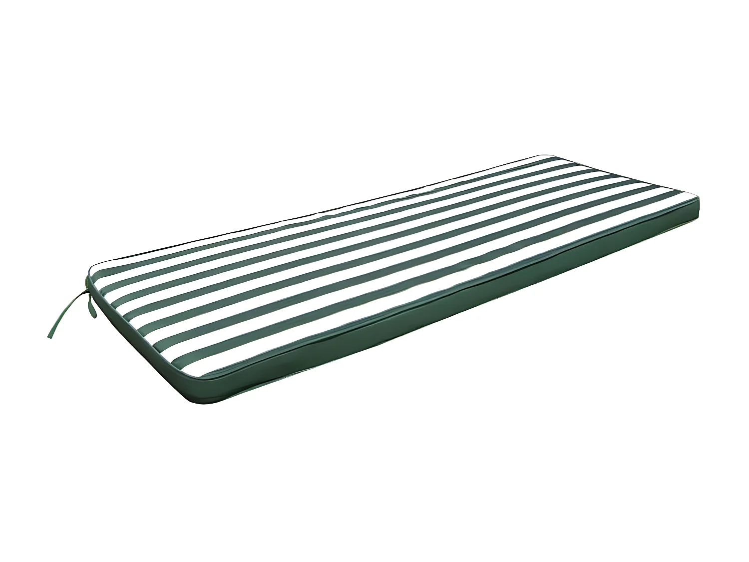 MilaniHome.it - Cuscino in poliestere sfoderabile e idrorepellente di design per esterno giardino cm 150 l x 45 p x 4 hdi coloreVerde