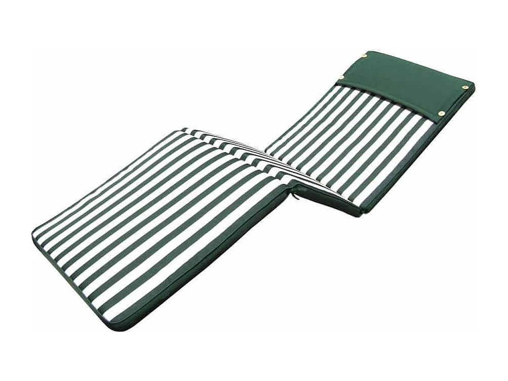 MilaniHome.it - Cuscino in poliestere sfoderabile e idrorepellente di design per esterno giardino cm 59 l x 194,5 p x 4 hdi coloreVerde