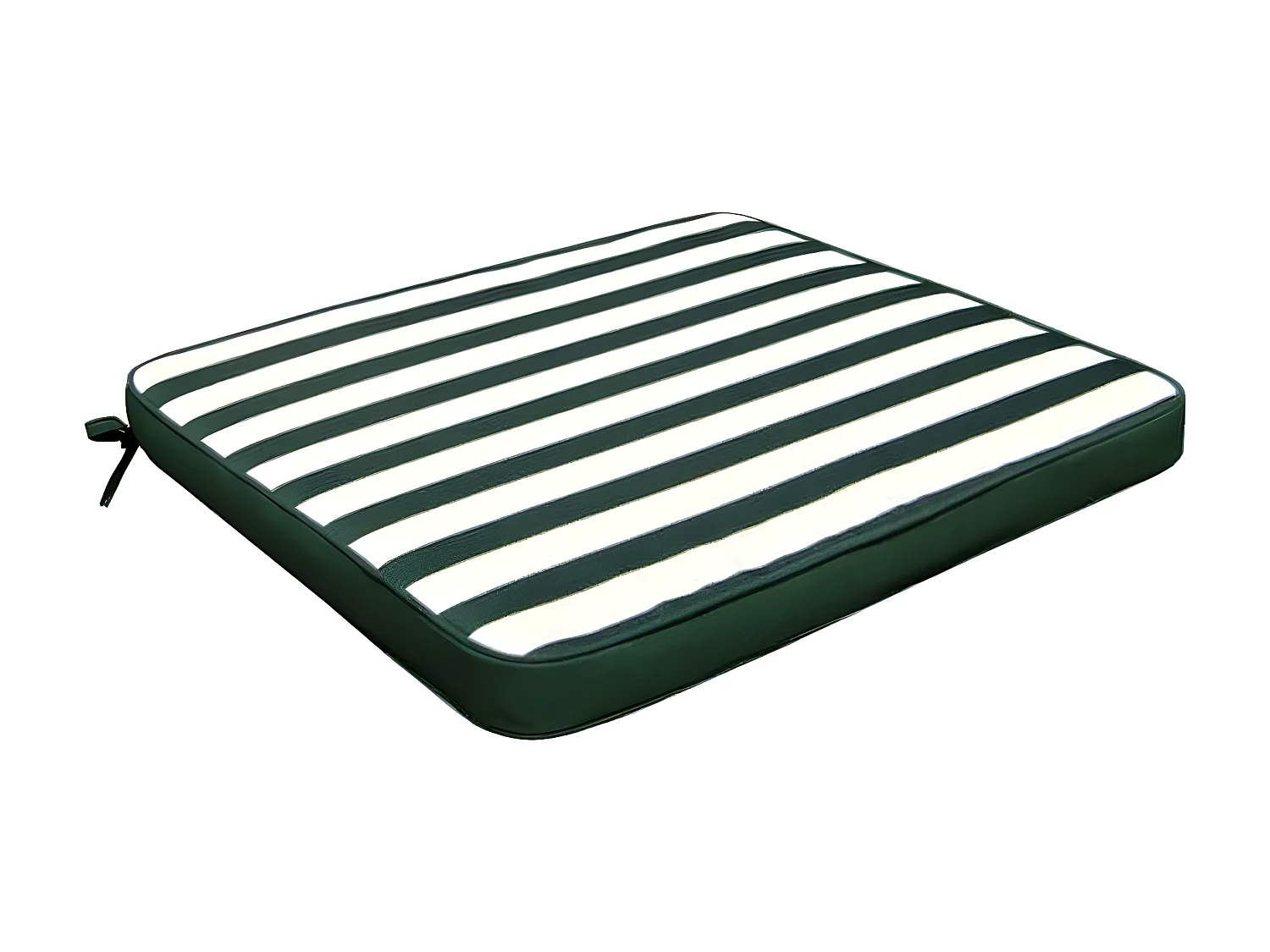 MilaniHome.it - Cuscino in poliestere sfoderabile e idrorepellente di design per esterno giardino cm 45 l x 50 p x 4 hdi coloreVerde