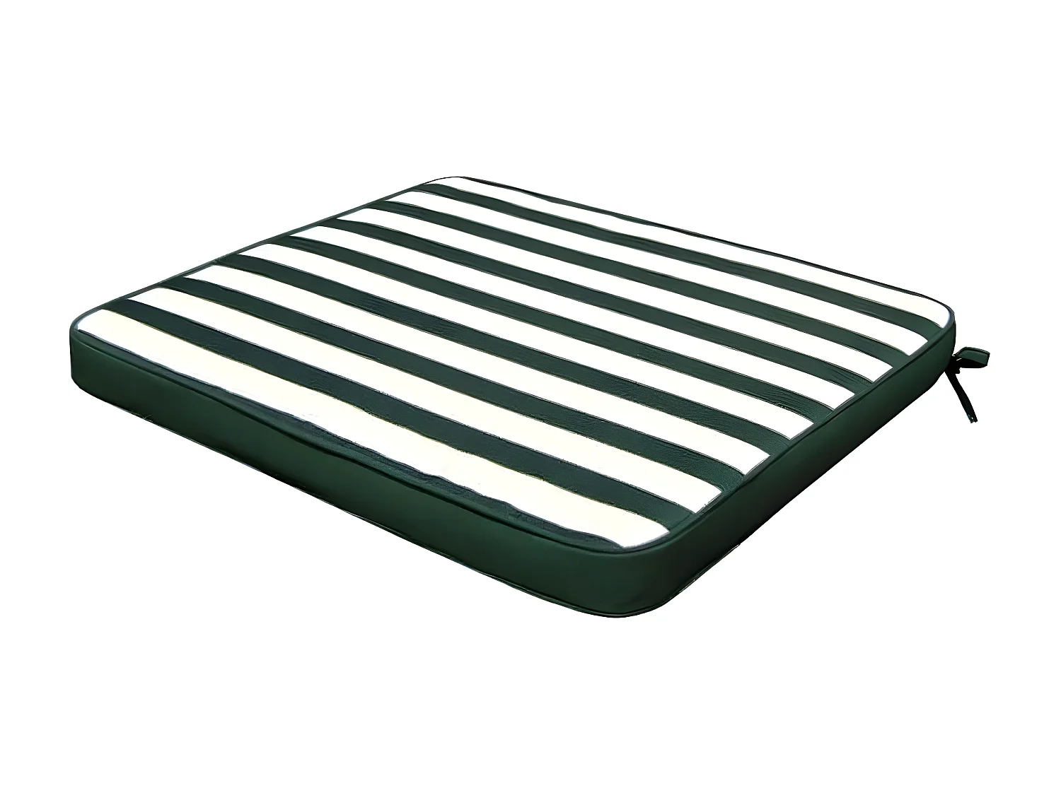 MilaniHome.it - Cuscino in poliestere sfoderabile e idrorepellente di design per esterno giardino cm 45 l x 50 p x 4 hdi coloreVerde