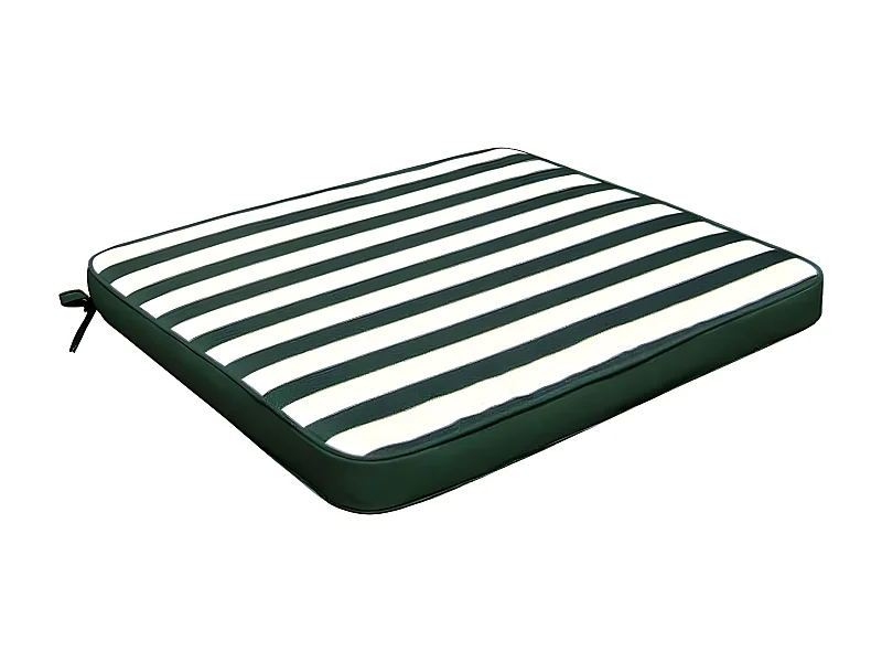 MilaniHome.it - Cuscino in poliestere sfoderabile e idrorepellente di design per esterno giardino cm 45 l x 50 p x 4 hdi coloreVerde