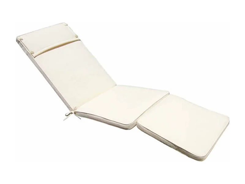 MilaniHome.it - Cuscino in poliestere sfoderabile e idrorepellente di design per esterno giardino cm 49 l x 175 p x 4 hdi coloreEcrù