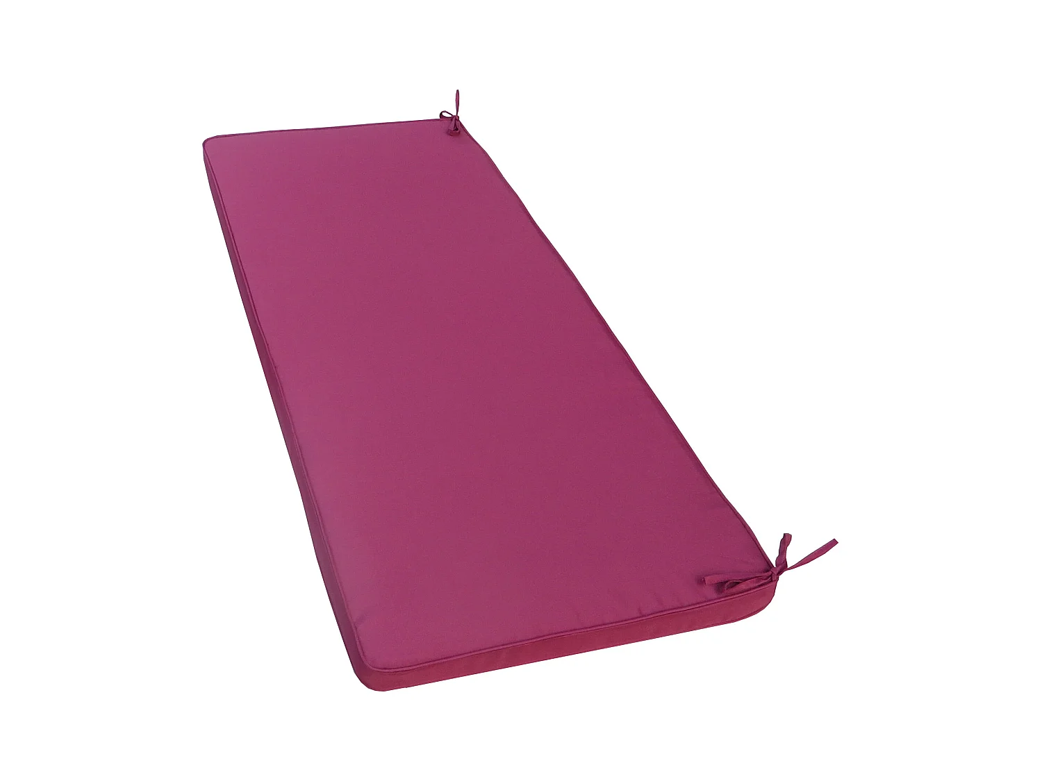 MilaniHome.it - Cuscino in poliestere sfoderabile e idrorepellente di design per esterno giardino cm 110 l x 45 p x 4 hdi coloreMagenta