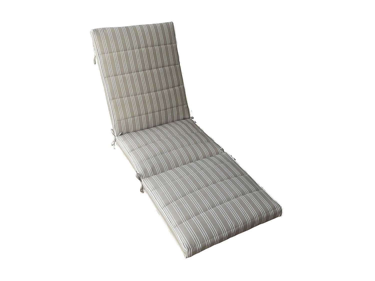 MilaniHome.it - Cuscino in poliestere sfoderabile e idrorepellente di design per esterno giardino cm 57 l x 185 p x 8 hdi coloreTortora