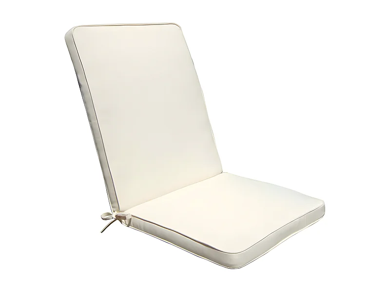 MilaniHome.it - Cuscino in poliestere sfoderabile e idrorepellente di design per esterno giardino cm 40 l x 90 p x 4 hdi coloreEcrù