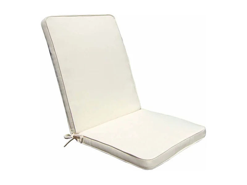 MilaniHome.it - Cuscino in poliestere sfoderabile e idrorepellente di design per esterno giardino cm 40 l x 90 p x 4 hdi coloreEcrù